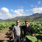 Chris and Scott in the field