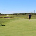 On The Green Of The Par 5 14th Hole