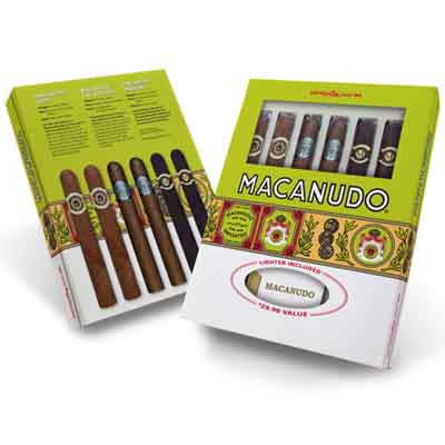 Macanudo Toro Sampler With Lighter