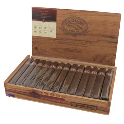 A Box of Padron 3000 Naturals