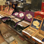 Diamond Crown cigars on display