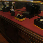 Breitling watches on display