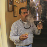 Mr. H with his favorite cigar
