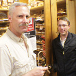 Jeff and Hunter enjoying Cain and NUB cigars