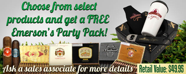 Emerson's Cigars Party Pack