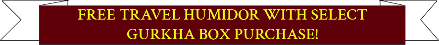 Add To Cart below to include your FREE Travel Humidor!