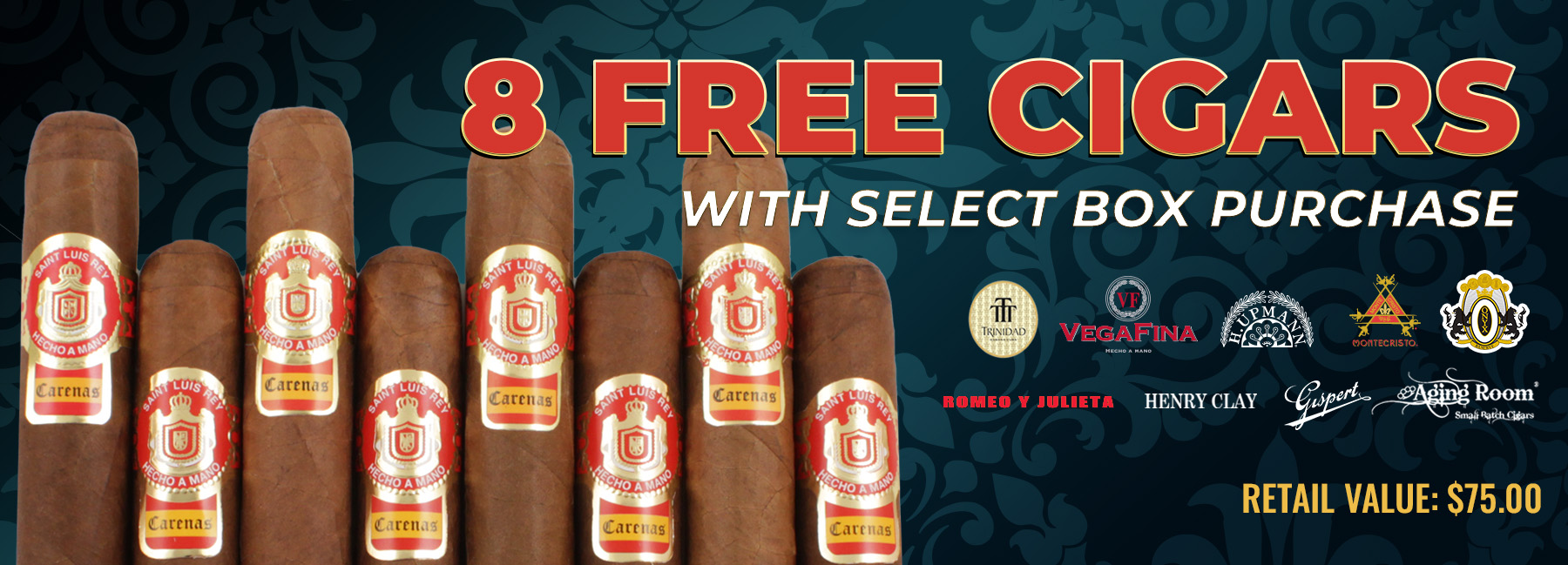 8 Cigars For Free