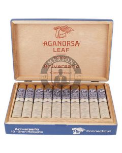 Aganorsa Leaf Aniversario Connecticut Robusto 5 Cigars