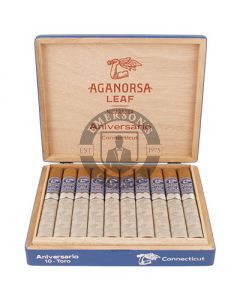 Aganorsa Leaf Aniversario Connecticut Toro 5 Cigars