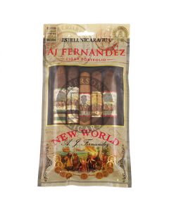 AJ Fernandez New World 5 Cigar Assortment (Retail Value = $45.00)