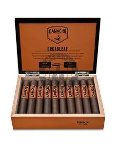 Camacho Broadleaf Robusto 5 Cigars