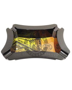 Drew Estate Black Rectangle Melamine Ashtray