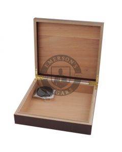 Humidor Cherry 20 Count with Humidifier and Brass Hinges
