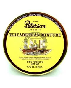 Peterson Pipe Tobacco Elizabethan Mixture 50 Gram Tin
