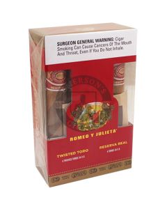 Romeo and Julieta Reserva Real Twisted Toro Sampler 8 Cigars