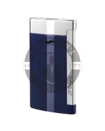 Dupont Slim 7 Lighter Navy Chrome