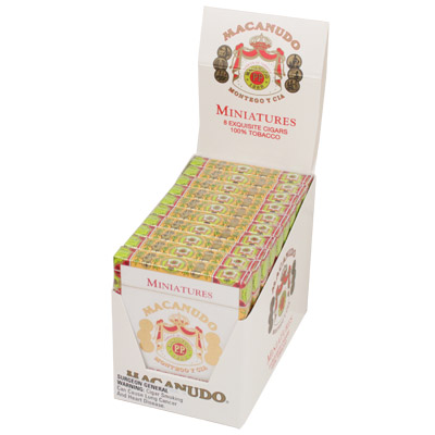 Macanudo Cafe Miniatures 10 Packs of 8 Cigars